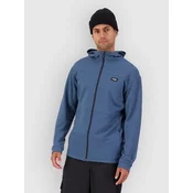 Mons Royale Offgrid Merino Fleece Jacket orian blue
