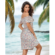 Resti Womens mini ala hiszpanka dress