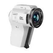 INF Profesionalna vlogging kamera z 8x optičnim zoomom in 5K/4K videom White, (5000282810)