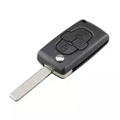 888 CAR ACCESSORIES Kućište oklop ključa 3 dugmeta za Peugeot-Citroen hu83-ce0523