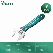 Sata Podesivi ključ 47248, 4