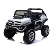 Deciji Auto na akumulator Mercedes 291 Unimog Beli