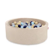 Bobono Minky suhi bazen V-30 cm s 300 žogicami - bež