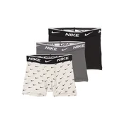 Nike Sportswear Spodnjice EVERYDAY siva/črna/bela