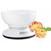 Eva Mehanska kuhinjska tehtnica 20g-3kg/bela/pvc