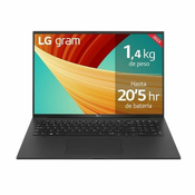 Laptop LG GRAM 17 17 i7-1360P 16 GB RAM 512 GB SSD Qwerty US