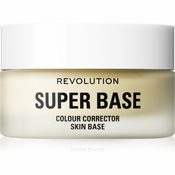 Makeup Revolution London Superbase Yellow Colour Corrector Skin Base posvetlitvena podlaga za ličila 25 ml