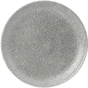 CHURCHILL Raku Jasper Grey plitvi krožnik, coup, o: 217 mm (12 kos)