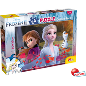 Slagalica Lisciani 24pcs Frozen slozi I oboji 81295