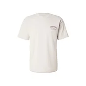 JACK & JONES Majica JJEORGANIC STUDIO slonovina / čokolada