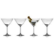 Kozarec za martini JUVEL, set 4 kosov, 280 ml, Lyngby Glas