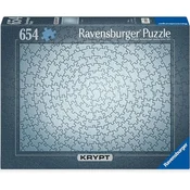 Ravensburger puzzle (slagalice) – 654pcs Krypt Silver RA12000071