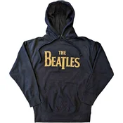 The Beatles Gold Drop T Logo Navy Blue M Kapuco