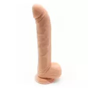 Dildo, Silikonski, 22.5cm, Boja kože