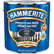 Hammerite barva za kovino Straight to Rust, grafitna, sijajna, 2,5 l