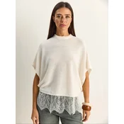 Bianco Lucci Pulover Strickoberteile slonovina
