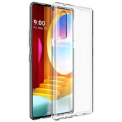 Ultra tanek silikonski ovitek za LG Velvet - prozoren