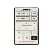 General BOSE WAVE, AWR1-2w, AWR1-1w, AWR113, AWR131, AWR132 - združljiv daljinski upravljalnik znamke General