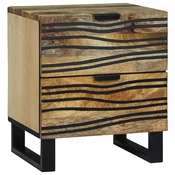 Nocni ormar Prirodna 40 x 33 x 46 cm Konstruirano drvo