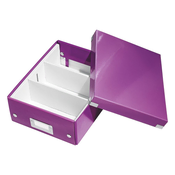 Vijolična škatla z organizatorjem Leitz Office, dolžina 28 cm