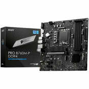 MSI MB B760 LGA 1700 4x DDR4 1x HDMI 1x DisplayPort 1x VGA 2x M.2 4x SATA mATX