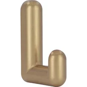 Obešalna kljuka Lumbo, Š 15 mm, V 65 mm, cin. l., antik, zlata, patinirana