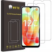 shumee Kaljeno steklo za Xiaomi Redmi 12C, trdota 9H, zaobljeni vogali, 2 kosa