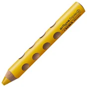 Lyra Groove TripleOne Ergonomic Triangular 3-In-1 Barvni svinčnik Dark Yellow 1 kos