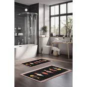 Lessentiel Maison Set prostirki za kupatilo CT-5292, 2 Komada, Šarena