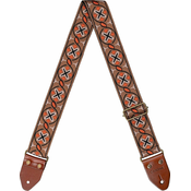 Cascha CGS-JW3 Jacquard Tekstilni kitarski pas Cross