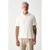 Tommy Hilfiger pletena polo majica moška z lyocellom