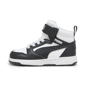Puma Rebound V6 Mid Toddlers Sneakers, White, Size 23, Shoes