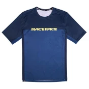Moški kolesarski dres Race Face INDY SS Navy L