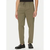 Liu Jo Hlače iz tkanine QA5080 J4776 80515 Zelena Regular Fit