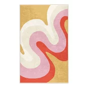 Rumena/rožnata pralna preproga 60x100 cm Raspberry Creamsicle – Mila Home