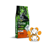 Monge Bwild Grain Free Puppy&Junior All Breeds Duck&Potato 12kg, Granule
