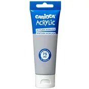 Akrilna barva 75 ml v srebrni barvi - Carioca