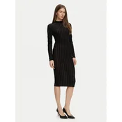 Guess Cocktail obleka O6BK04 K5046 Črna Slim Fit