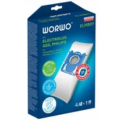 shumee Vrečke ZA sesalnik electrolux philips AEG worwo ELMB01 4 KOS