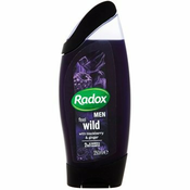 Radox Men Feel Wild gel za tuširanje i šampon 2 u 1 Blackberry & Ginger 250 ml