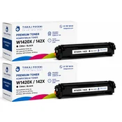 KOMPATIBILNI toner ZA HP 142A XL polnitev/ W1420A/ZA LJ M110we/M110w/140we - črn kompatibilni za 2.000 strani NE DELA NA MODELIH: NE DELA NA MODELIH TISKALNIKOV M140we in M110we 2 KOSA