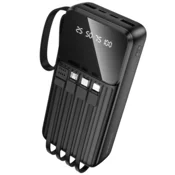 Borofone Zunanja baterija powerbank BJ76A 20.000 mAh z LCD-jem - črna