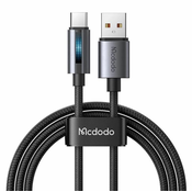 1 to 3 MCDODO USB-C HITRI POLNILNI KABEL ZA SAMSUNG XIAOMI TIPA C 6A 100W 1M VODIL