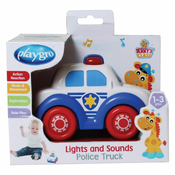 Aktivna igračka Playgro + Learn - Policijski auto, sa svjetlima i zvukom