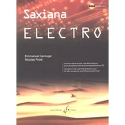 PROST:SAXIANA ELECTRO 12 PIECES IN THE JAZZ WORLD FOR ALTO SAX AND PAINO+CD