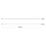 master LED LED svetilka 150cm 50W 6500K 5380lm IP65