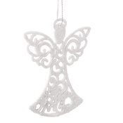 Springos CA0040 BOŽIČNI OKRASKI ANGELI 10 CM 3 KOS.