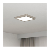 Eglo 901321 -LED stropna svetilka FUEVA LED/10,5W/230V 2700/4000/6500K 22x22 cm krom
