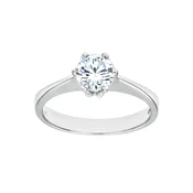 DIAMANT LETERNEL Prstan srebrna