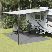 shumee vidaXL Šotorska podloga, antracitna, 5 x 3 m